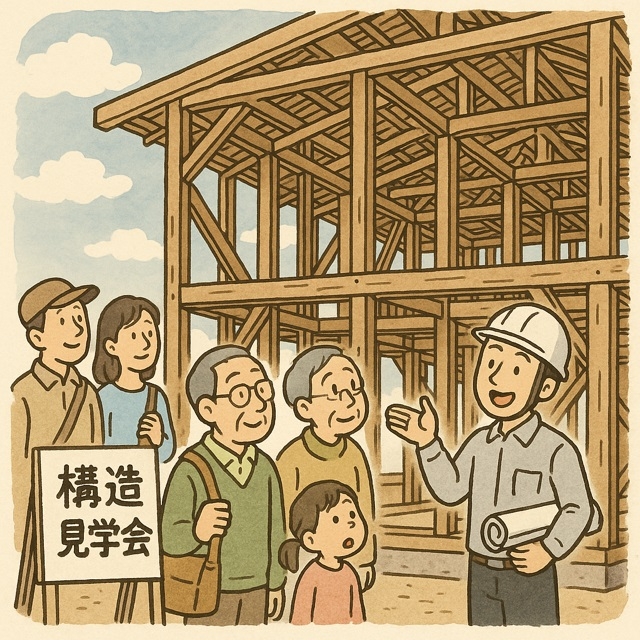 構造見学会　随時受付中！